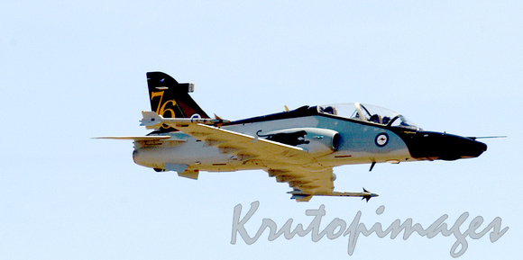 Hawk 127 fighter plane-Airshow