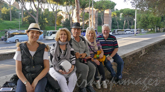 Rome...our little group