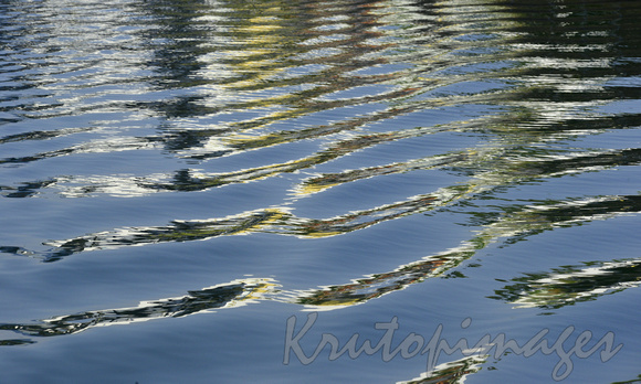 reflections in water -Gippsland Lakes