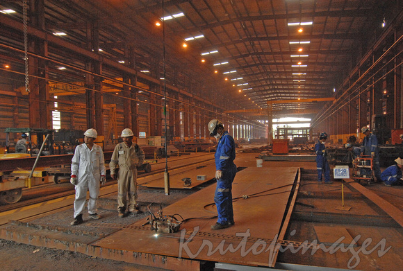 McDermott steel storage Batam, Indonesia