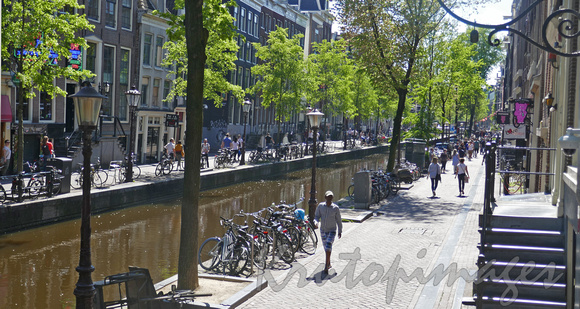 Amsterdam canal walk