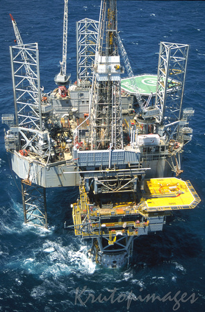 drilling Rig over Bream B
