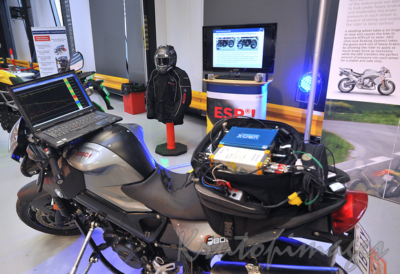 Motorbikes-Bosch technology display