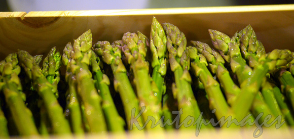 asparagus packed for exporting