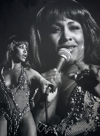 Tina Turner during her Melbourne concert at Festival Hall 1987