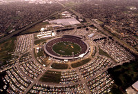 Aerial view of waverley Park in the eastern suburbs -the only time a Grand Final was held there in 1991
