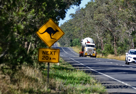 heavy cartage on rural roads Victoria