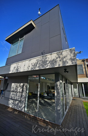 real estate- modern architecture in the suburbs of Melbourne