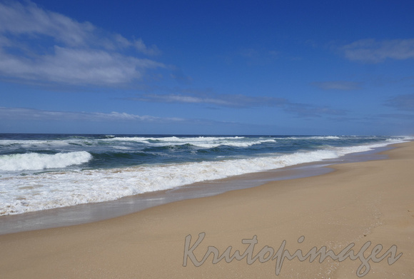 secluded stretch of sand on the Ninety Mile Beach