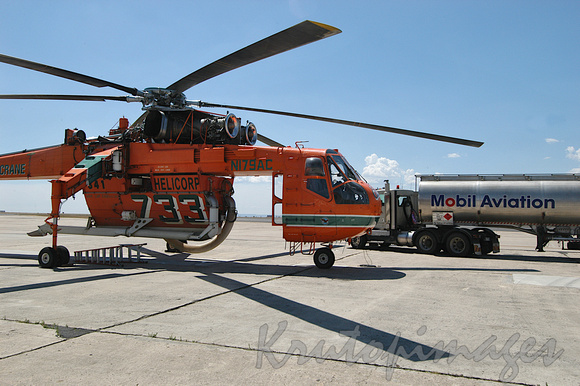 ERICKSON S-64F derived from the Sikorsky S-64 skycrane helicopter-2