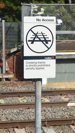 Rail signage