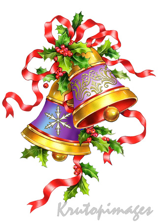traditional Christmas bells