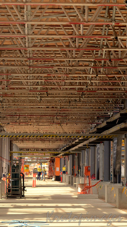 overhead gantry construction- energy industry