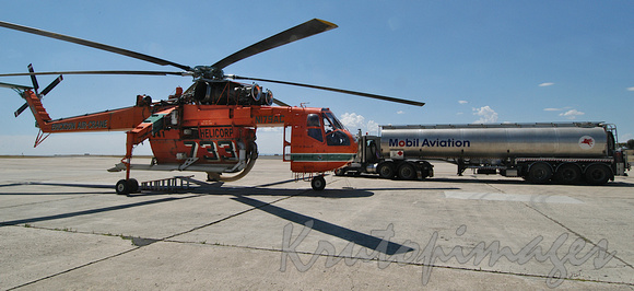 ERICKSON S-64F derived from the Sikorsky S-64 skycrane helicopter-1