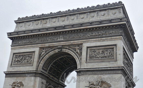 PARIS-France- Arc de TriophePARIS-