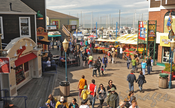 San Francisco-Fishermans Wharf area