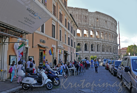 Italy, Rome-Colosseum, & surrounds
