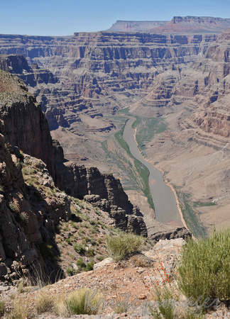 Grand Canyon Arizona showing the Rio Grande