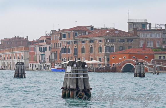 Venice scene from the water