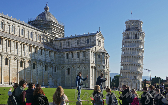 Pisa and surrounding buildings