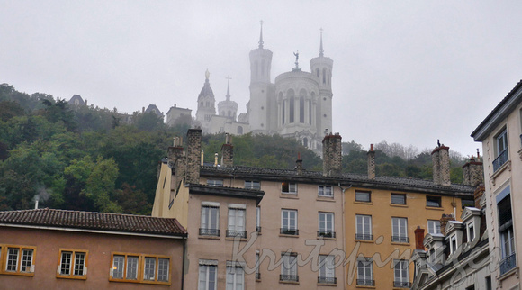 Lyon-France Basillica Notre Dame de Fourverie