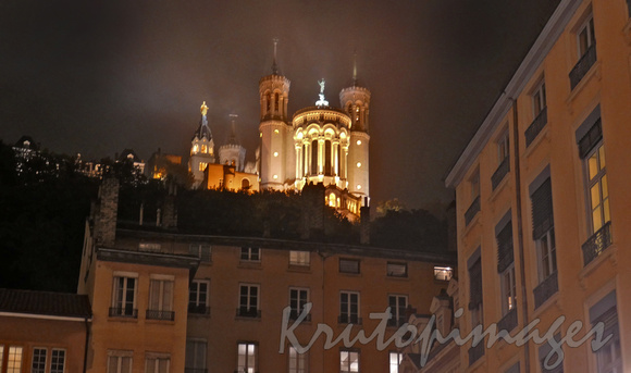 Lyon-France Basillica Notre Dame de Fourverie