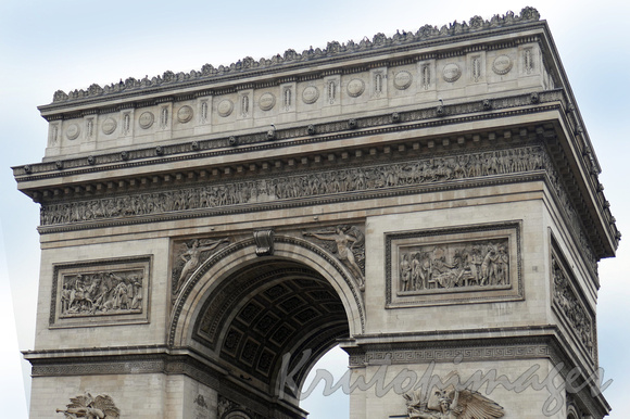 PARIS-France- Arc de Triophe