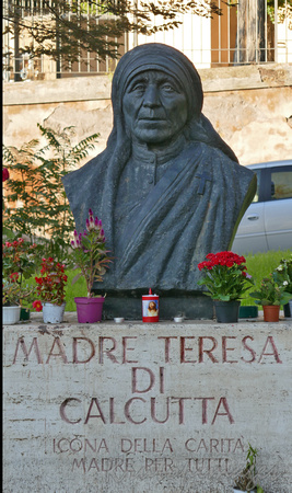 Rome-bust of Mother Teresa