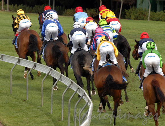 Horse racing-Home turn Cox Plate Melbourne