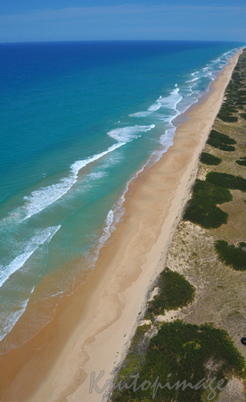 Ninety mile Beach off Lakes Entrance Victoria-Australia
