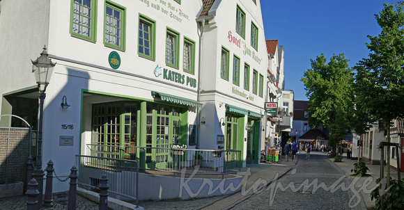 Warnemunde- German coastal town pub.