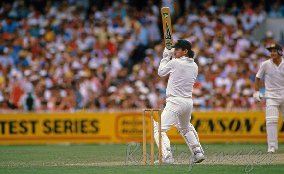 Alan Border Australian Captain 1989 during Test series cricket