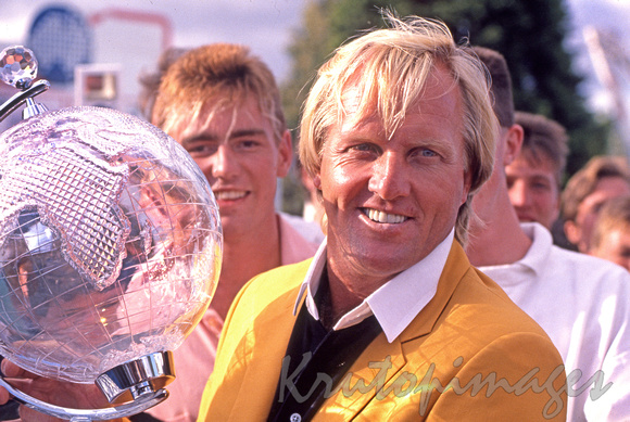 Greg Norman -Masters winner 1989
