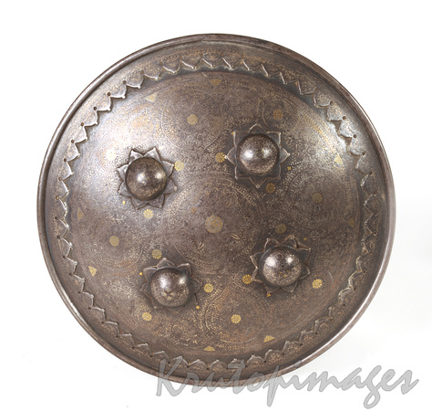 small indo Persian iron shield
