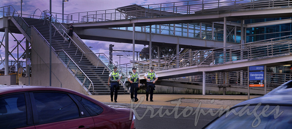 Protective Service Officers-Safety Security on location suburban railway stations6650