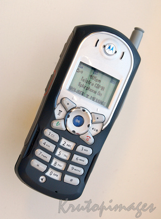 Old model Motorola mobile phone 2005