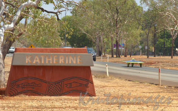 Solar Challenge leaves Katherine in the NT