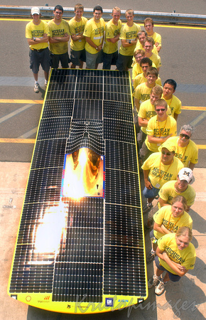 Solar Challenge-NT University of Michigan entry2