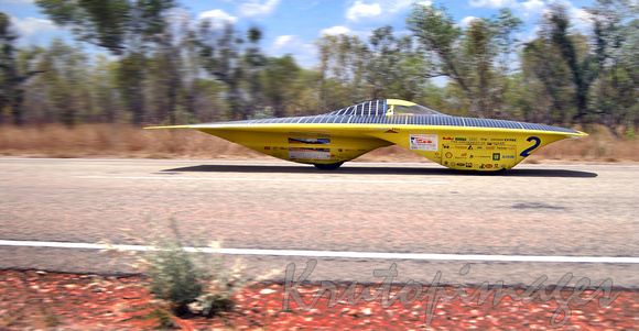 Solar Energy vehicle Northern Territory