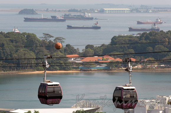 Singapore chairlifts