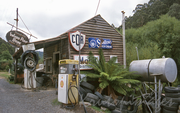 The old Woods Point Store in the high country Victoria -out of Mansfield