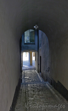 Alley in Stockholm