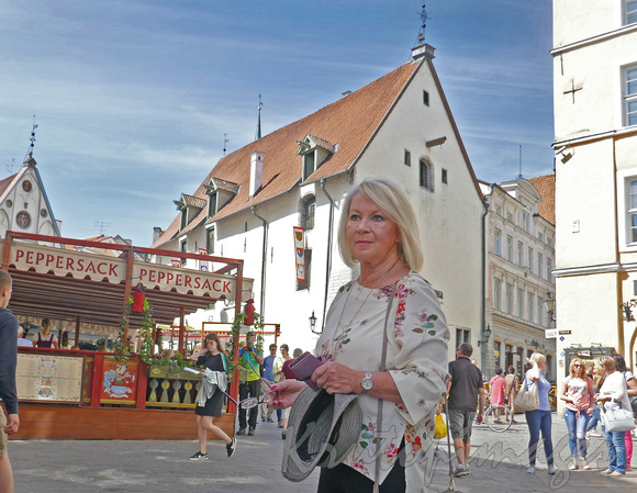 Tallin Estonia- Lee in square