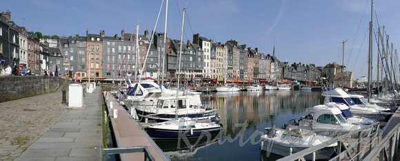 Honfleur -France historic port- in Normandy is where the river Seine meets the English Channel