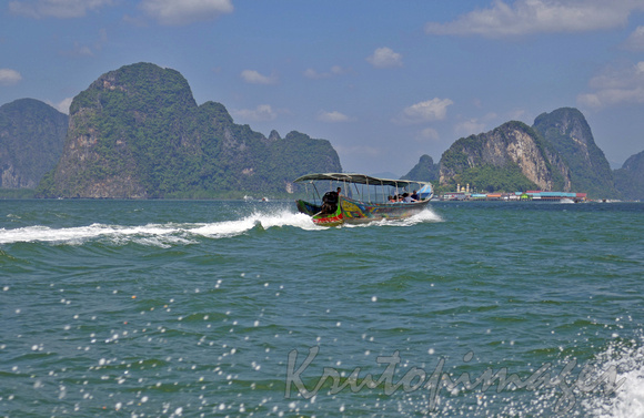 Thailand Phang Nga Bay, area of James Bond Island