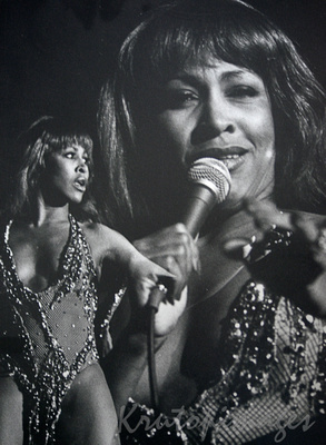 Tina Turner American born Swiss singer....born 1939