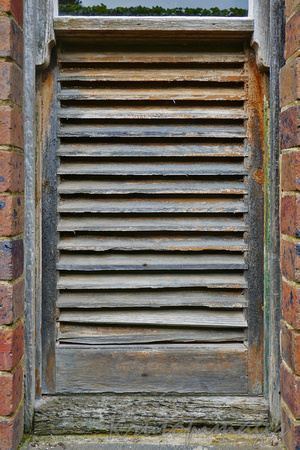 Old shuttered window-Yarra Valley Vic-982