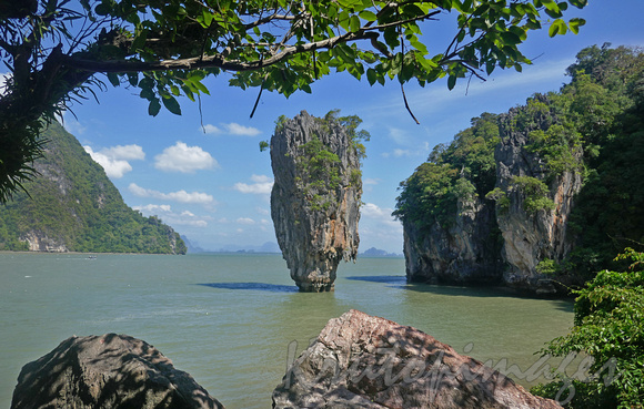 Phang Nga Bay -Thailand-known as James Bond Island