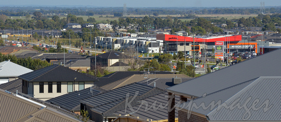New suburb Pakenham Victoria...showing Arena shopping Centre