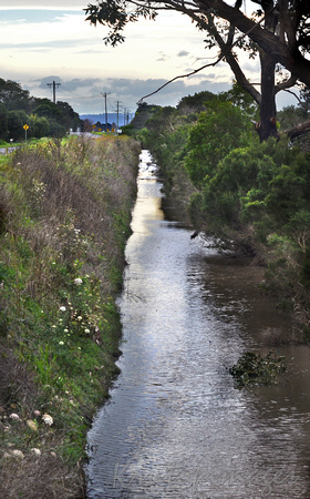 Irrigation channel Dalmore region